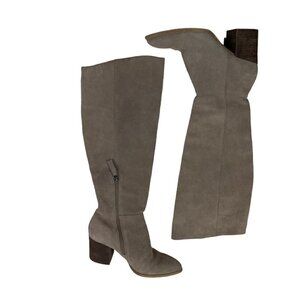 Caslon Mason Suede Knee High Boots Women's Size 5.5
